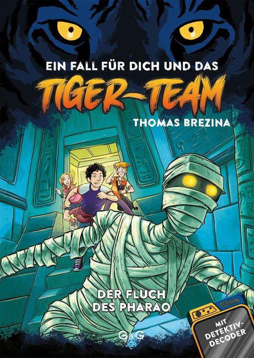 Produktbild Tiger-Team - Der Fluch des Pharao (Deutsch, Thomas Brezina, Pablo Tambuscio, 2024)