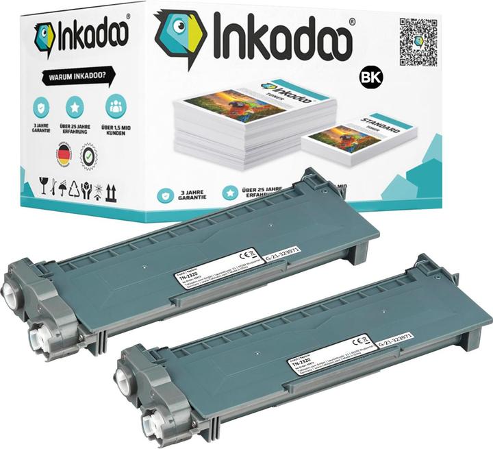 Actual product image Inkadoo Compatible toner for Brother MFC-L 2740 DW approx. 2,600 pages