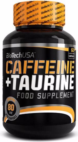 Produktbild Biotech USA Caffeine Taurine (60 Stück, Kapseln, 70 g)
