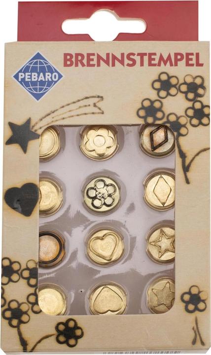 Actual product image Glorex Branding iron molds 12 pieces