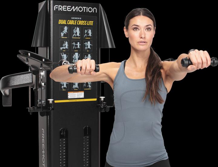 Actual product image Freemotion Genesis Dual Cable Cross Lite