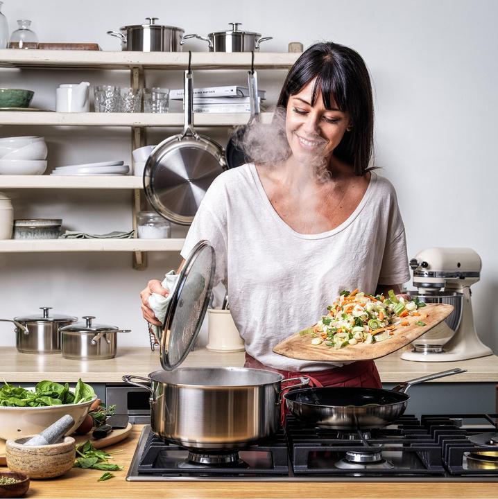 Produktbild KitchenAid Stainless Steel Pannenset 4-delig (28 cm, Pfannenset + Topfset, Edelstahl)