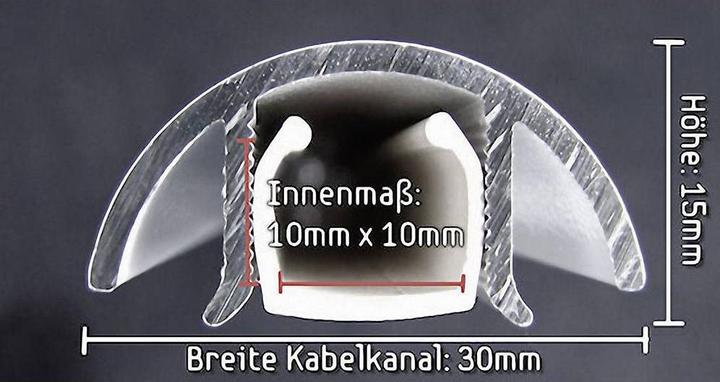 Produktbild Alunovo Mini Design Kabelkanal (Kabelkanal, 20 cm)