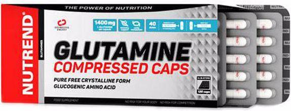 Immagine prodotto Nutrend Glutammina Capsule compresse (120 Pezzo/i, Pillole)