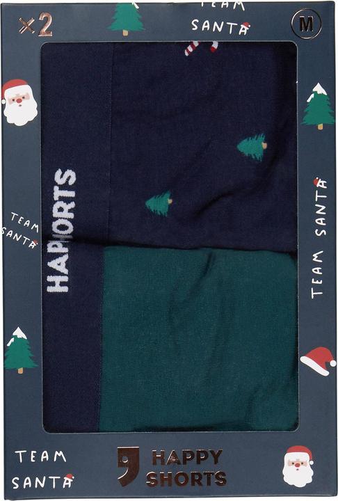 Actual product image Happy shorts Retro Boxer Jersey XMAS (XXL, pack of 2)