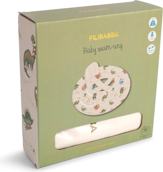 Produktbild Filibabba Schwimmring Baby Alfie Dino Beach