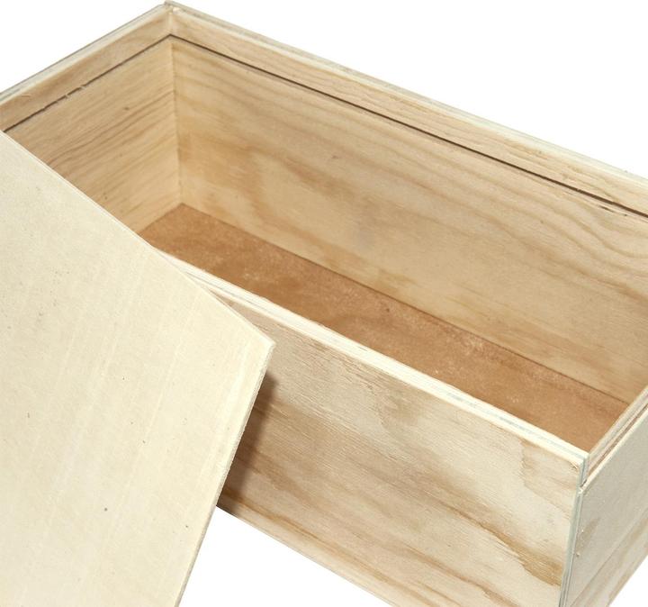 Immagine prodotto Natura Punto Scatola di tessuto cosmetico in legno, naturale, 25 x 13 x 9,2 cm