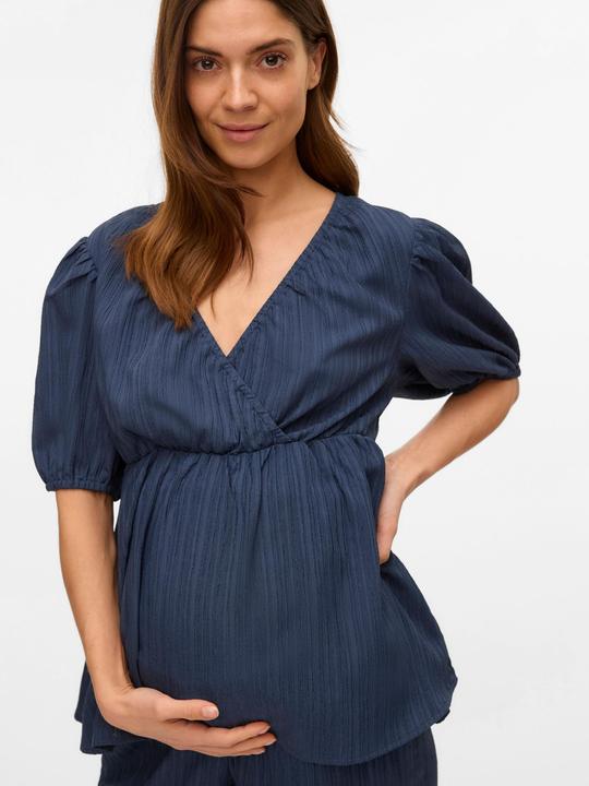 Produktbild Mamalicious Normal geschnitten Rundhals Top Bluse (XL)