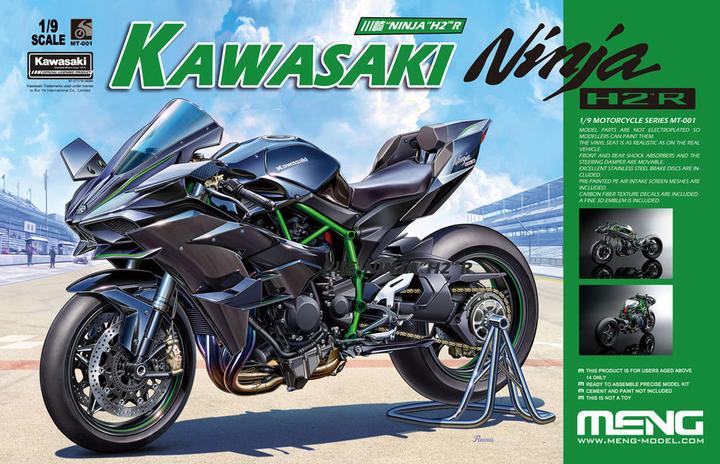 Produktbild Meng-Model Kawasaki Ninja H2R (Pre-colored Edition)