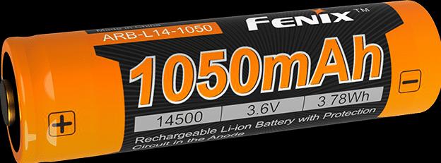 Immagine prodotto Fenix ARB-L14-1050, 14500 Li-Ion-Akku 3.6V