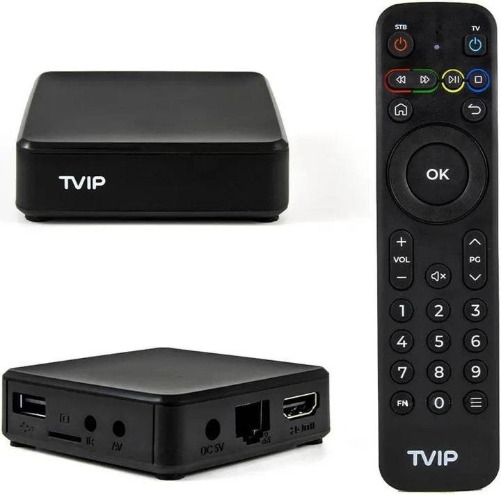 Actual product image Extralink TV-Box TVIP S-Box v.710 mit 4K HDMI Unterstützung (8 GB, Android 11)