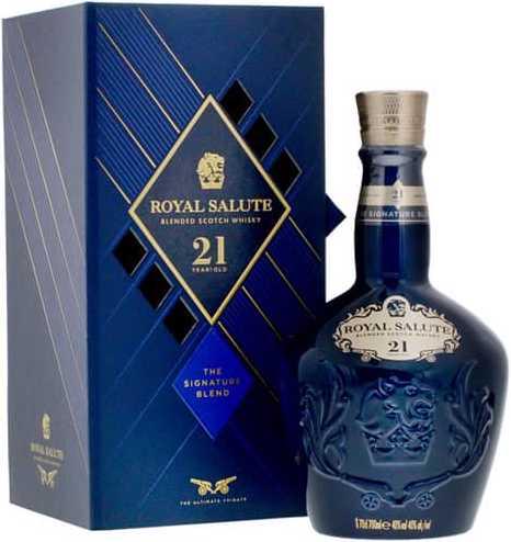 Immagine prodotto Chivas Regal 21 anni Saluto Reale (Miscelato Whisky, Whisky scozzese, 1 x 70 cl)
