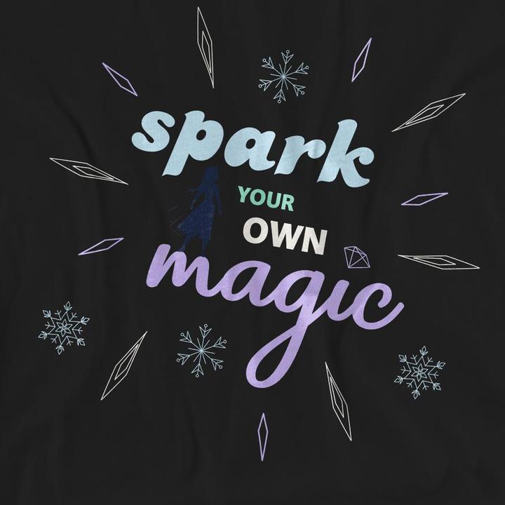 Immagine prodotto Disney Frozen Spark Your Own Magic Maglietta Elsa Profilo Adulto Unisex (XL)