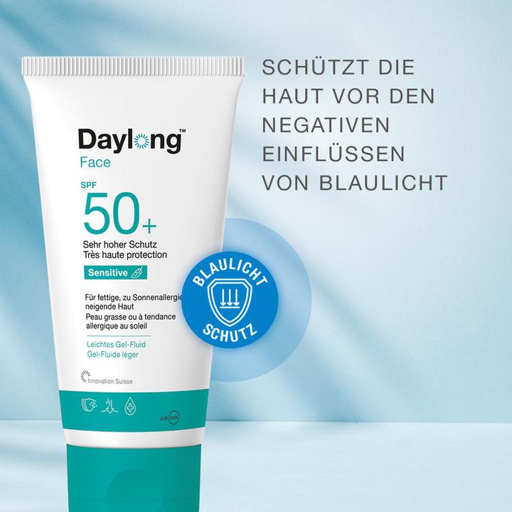 Immagine prodotto Daylong Crema Gel Viso Sensibile (Crema solare viso, SPF 50+, 50 ml, 76 g)