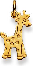 Natsumi Schmuck Anhänger Giraffe Gold 18K/750 (750/18 K Gelbgold)