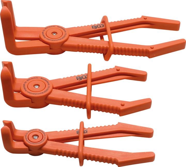 Image du produit BGS Jeu de pinces pour durites flexibles coudées sur 90° 155 - 255 mm 3 pièces (220 mm)