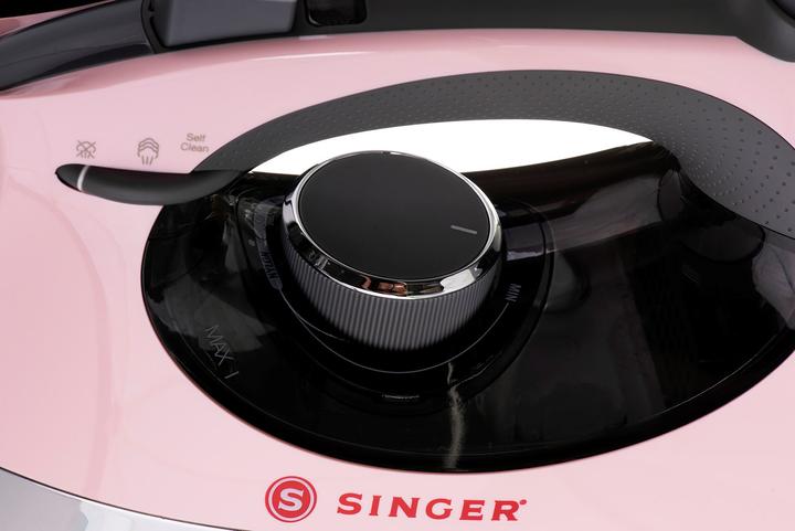 Produktbild Singer Dampfbügeleisen STEAMCRAFT ROSA/GRY (2600 W, 75 g/min)