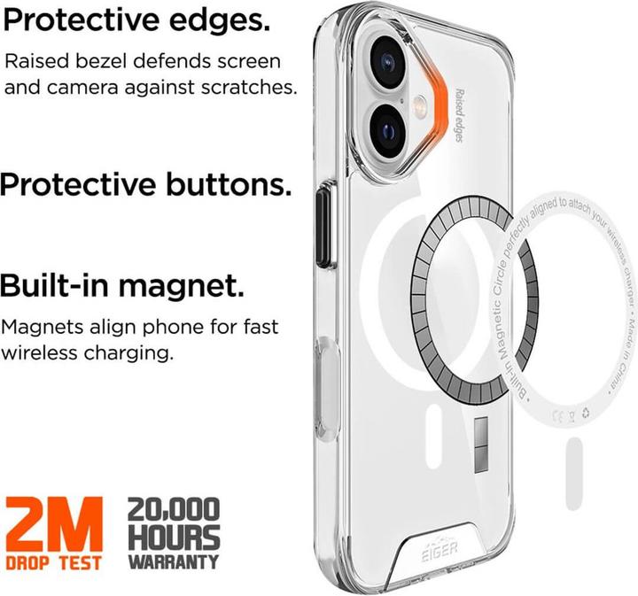 Produktbild Eiger Glacier MagSafe Case (Apple iPhone 16)