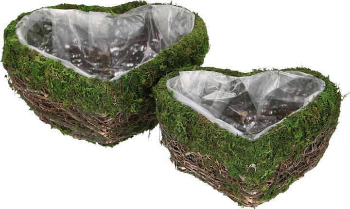 Immagine prodotto Natura Punto Set di 2 cachepot o ciotole decorative in materiali naturali