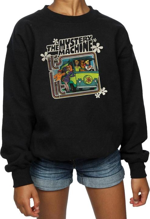 Actual product image Scooby Doo Girls Mystery Machine Sweatshirt (152, 158)