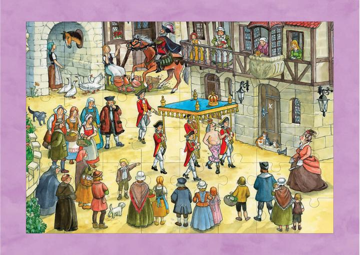 Actual product image My Fairy Tale Puzzle Book with 3 puzzles with 48 pieces each (48 pieces)