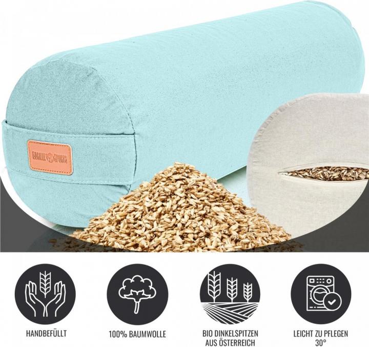 Actual product image Gorilla Sports Yoga Bolster