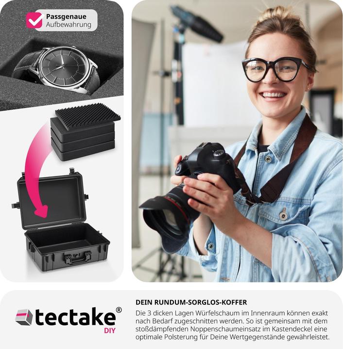 Immagine prodotto tectake Caso di foto (Custodia fotografica, 35 l)