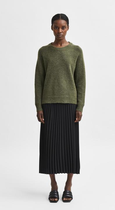 Actual product image Selected Femme Crew neck wool sweater (XXL)