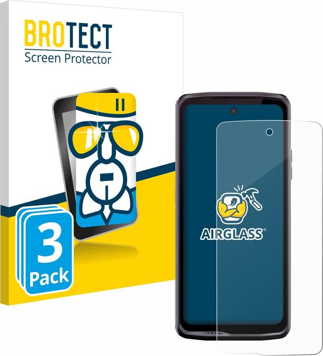 Image du produit BROTECT Film de vitre blindée AirGlass (3 pièce(s), Crosscall Stellar X5)