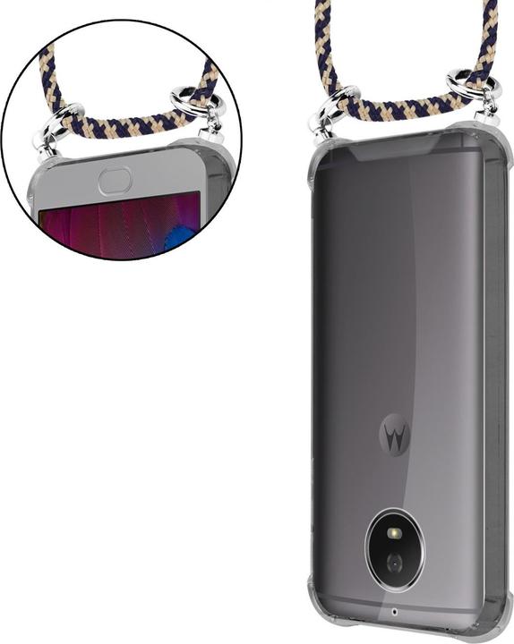 Produktbild Cadorabo TPU Handy Kette SILBER Cover