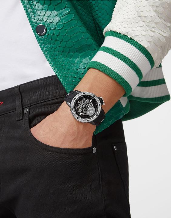 Produktbild Philipp Plein PWUAA0123 Hyper Sport Automatik Herrenuhr 46mm 5ATM (Analoguhr, 46 mm)