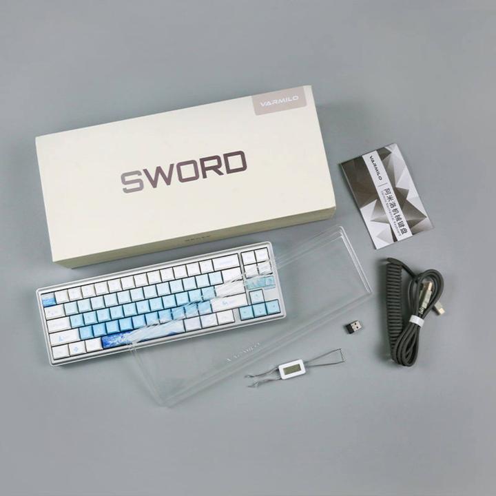 Actual product image Varmilo Sword 68 (US, Cable, Wireless)