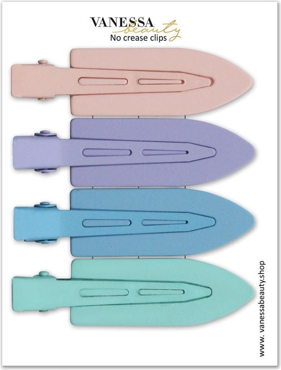 Produktbild Vanessa Beauty Seamless Clips - PASTEL Set (Haargummi, Schmuck)
