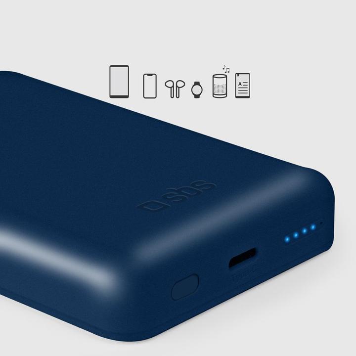 Actual product image SBS 5000 mAh wireless magnetic Power Bank (5000 mAh)