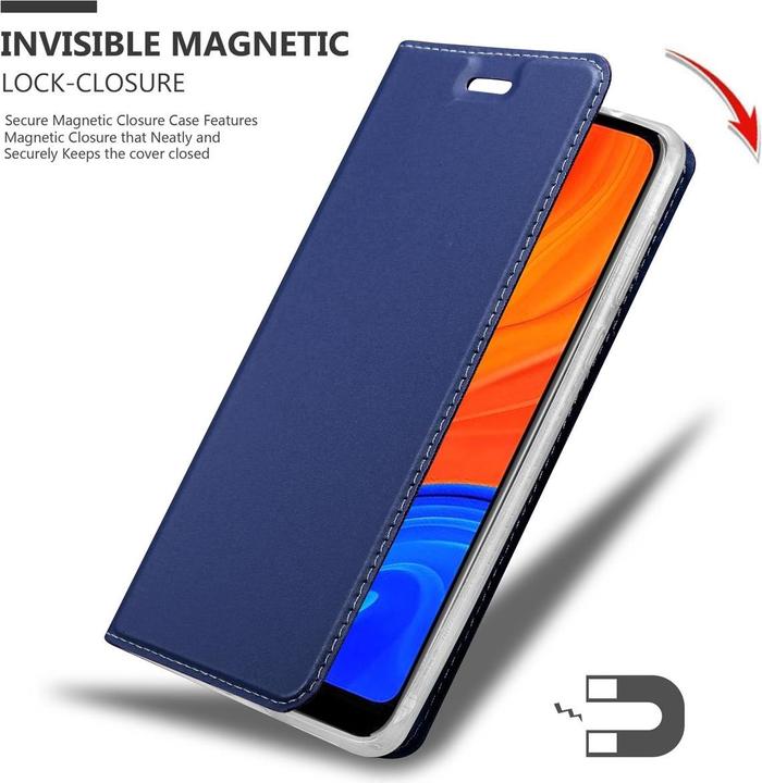Actual product image Cadorabo Book Classy Style Cover (Huawei Y6s)