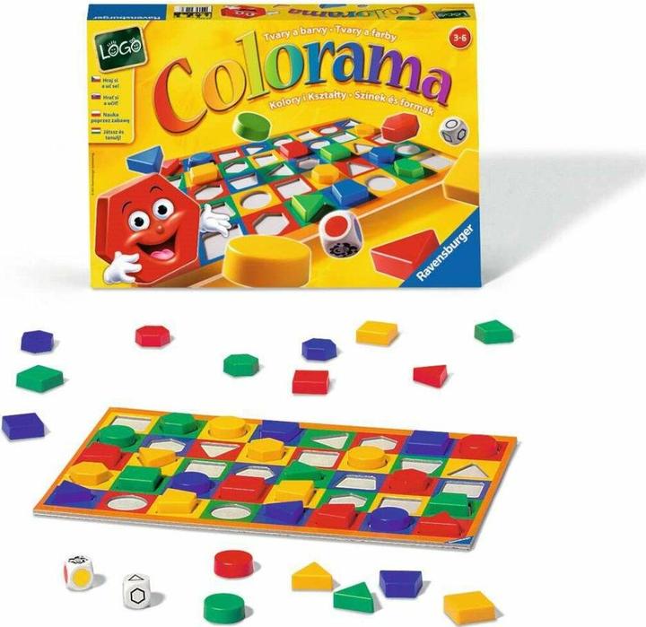 Actual product image Ravensburger Children's game Colorama