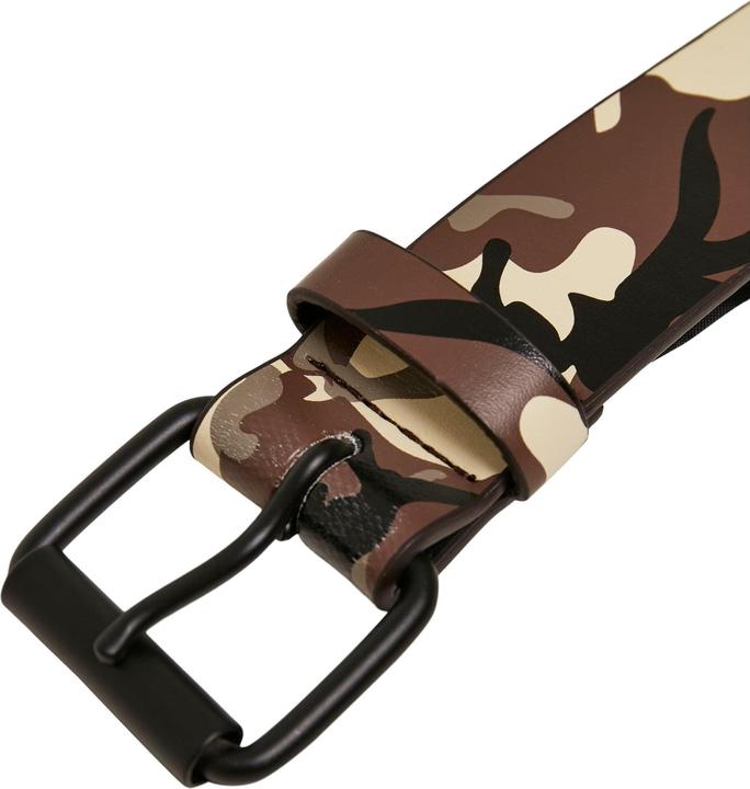 Actual product image Urban Classics Synthetic Leather Camo Belt - 16373 (L)