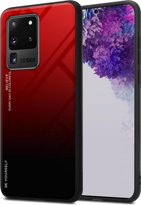 Productafbeelding Cadorabo TPU 2 kleuren glasdekking (Samsung Galaxy S20 Ultra)