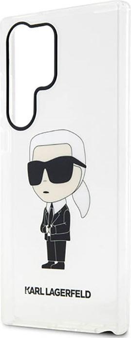 Immagine prodotto Karl Lagerfeld KLHCS23LHNIKTCT S23 Ultra S918 custodia rigida trasparente Ikonik (Samsung Galaxy S23 Ultra)