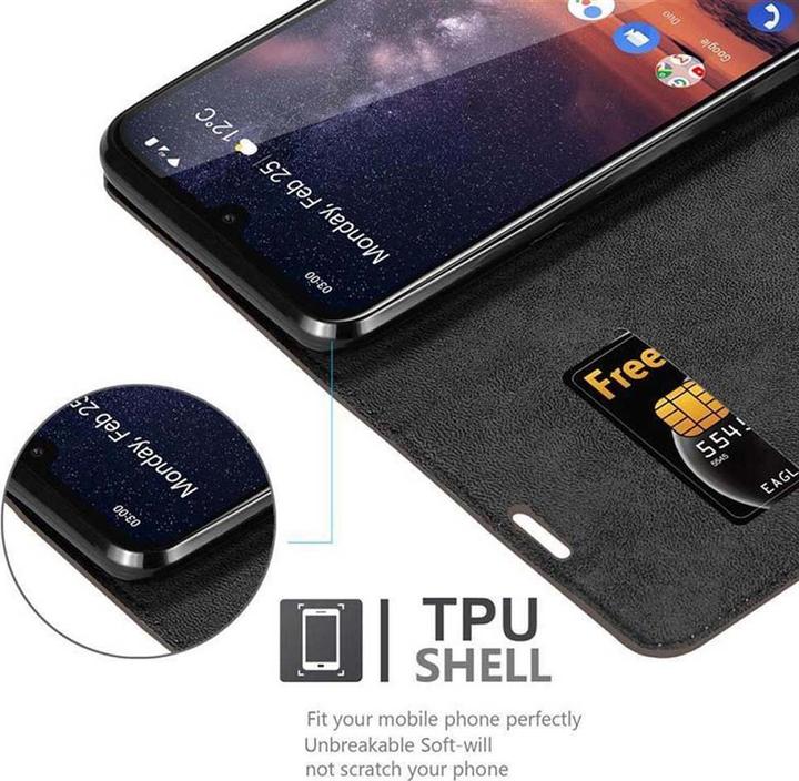 Produktbild Cadorabo Book Invisible Magnet Cover (Nokia 3.2)