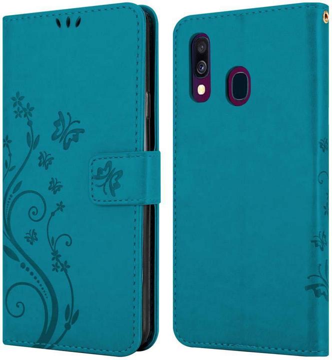 Produktbild Cadorabo Flower Book Cover (Samsung Galaxy A40)