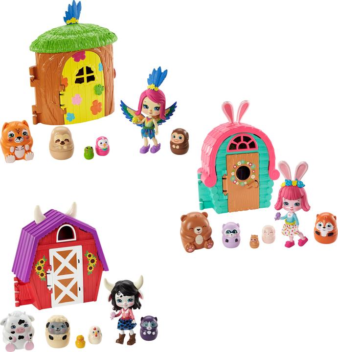 Produktbild Enchantimals Secret Besties Peeki Parrots Baumhaus