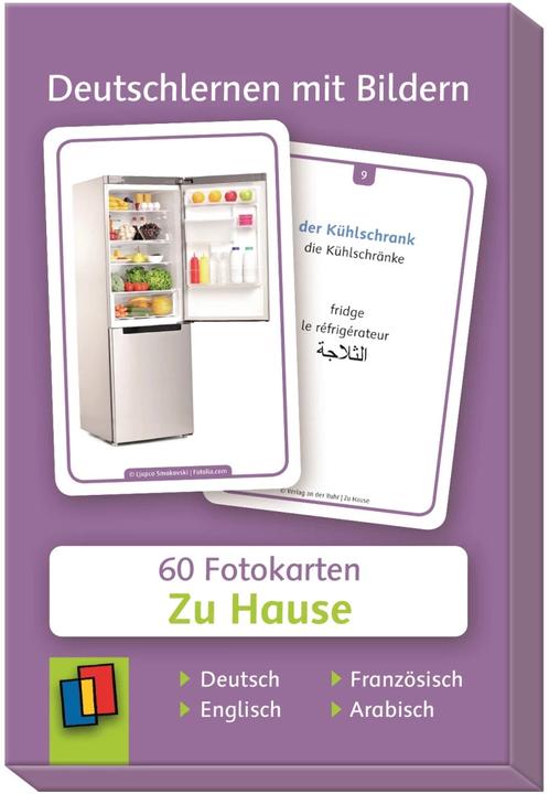 Image du produit Deutschlernkarten. Zuhause. Kartei-Karten (Allemand, L'équipe de rédaction de la maison d'édition An Der Ruhr, 2016)