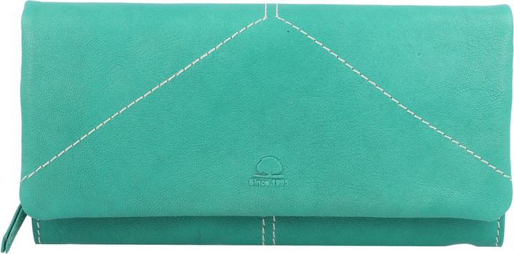 Greenburry Tumble Nappa Geldbörse Leder 19 cm
