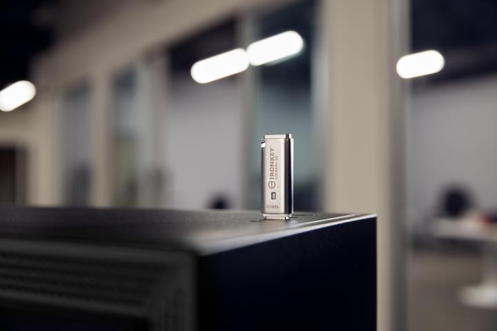 Immagine prodotto Kingston IronKey Locker+ 50 (128 GB, USB 3.2, USB-A)