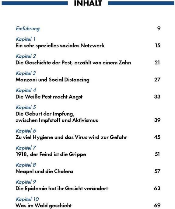 Produktbild Die grossen Epidemien (Deutsch, Letizia Gabaglio, 2021)
