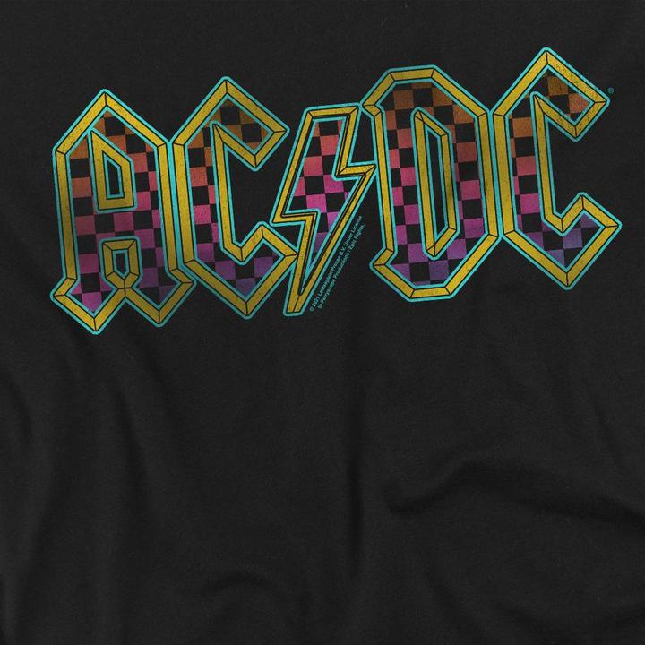 Immagine prodotto AC/DC Maglietta Logo a Scacchiera Gradiente Uomo (XL)