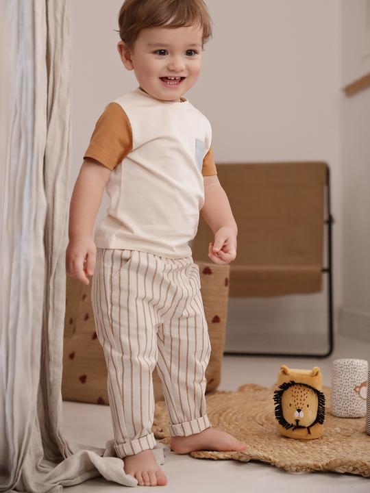 Produktbild Vertbaudet Baby Hose in Leinenoptik (92)