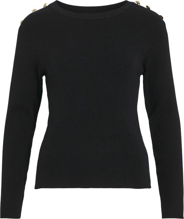 Actual product image Vila Round neck top with long sleeves (XS)