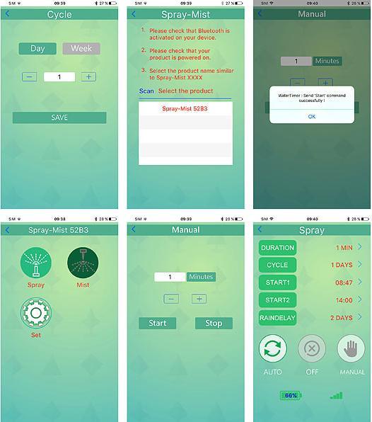 Produktbild Royal Gardineer Bewässerungscomputer mit App-Steuerung (Bewässerungscomputer)